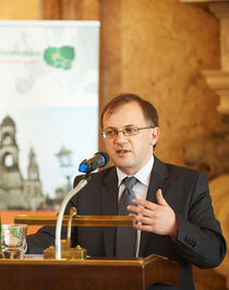 Rede Prof. Miloš Řezník auf der Konferenz 